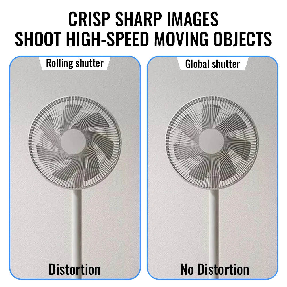 2.3MP 90FPS USB Camera Module AR0234 Global Shutter With 5-50mm Varifocal CS Mount Lens Plug Play For Machine Vision & Meeting