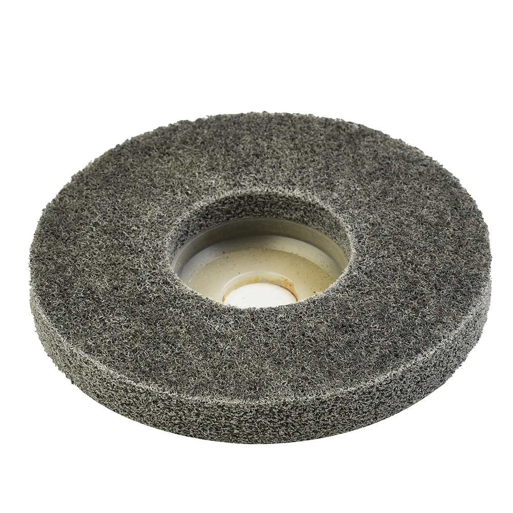 Tool Buffing Wheel Dark Gray Abrasive Flap Metal Wood Polishing Buffing Wheel Pad Disc Angle Grinder 1pcs Part