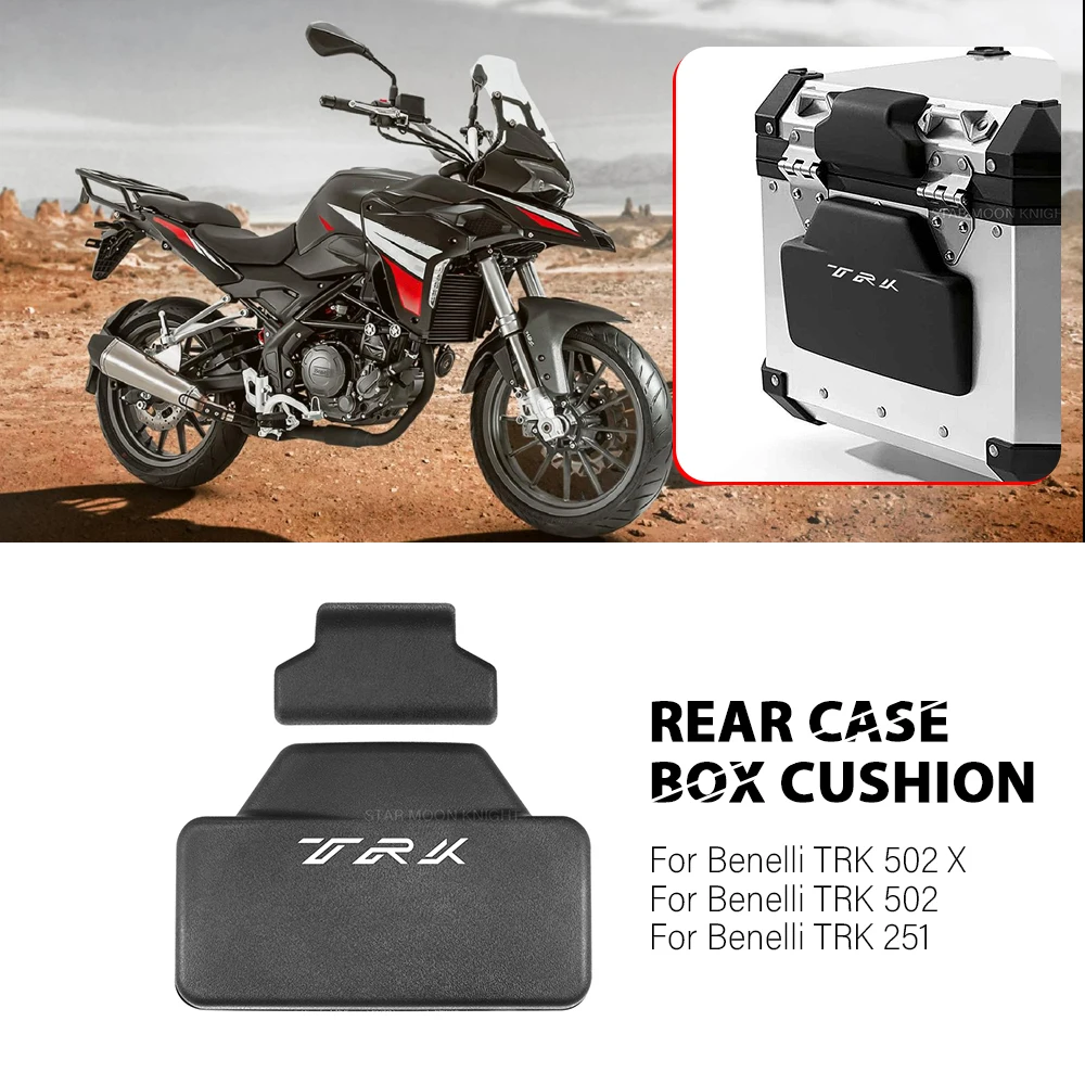 For Benelli TRK 502 X TRK502X TRK251 TRK502 Motorcycle Accessories Rear Case Box Cushion Backrest Top Case Backrest Pad