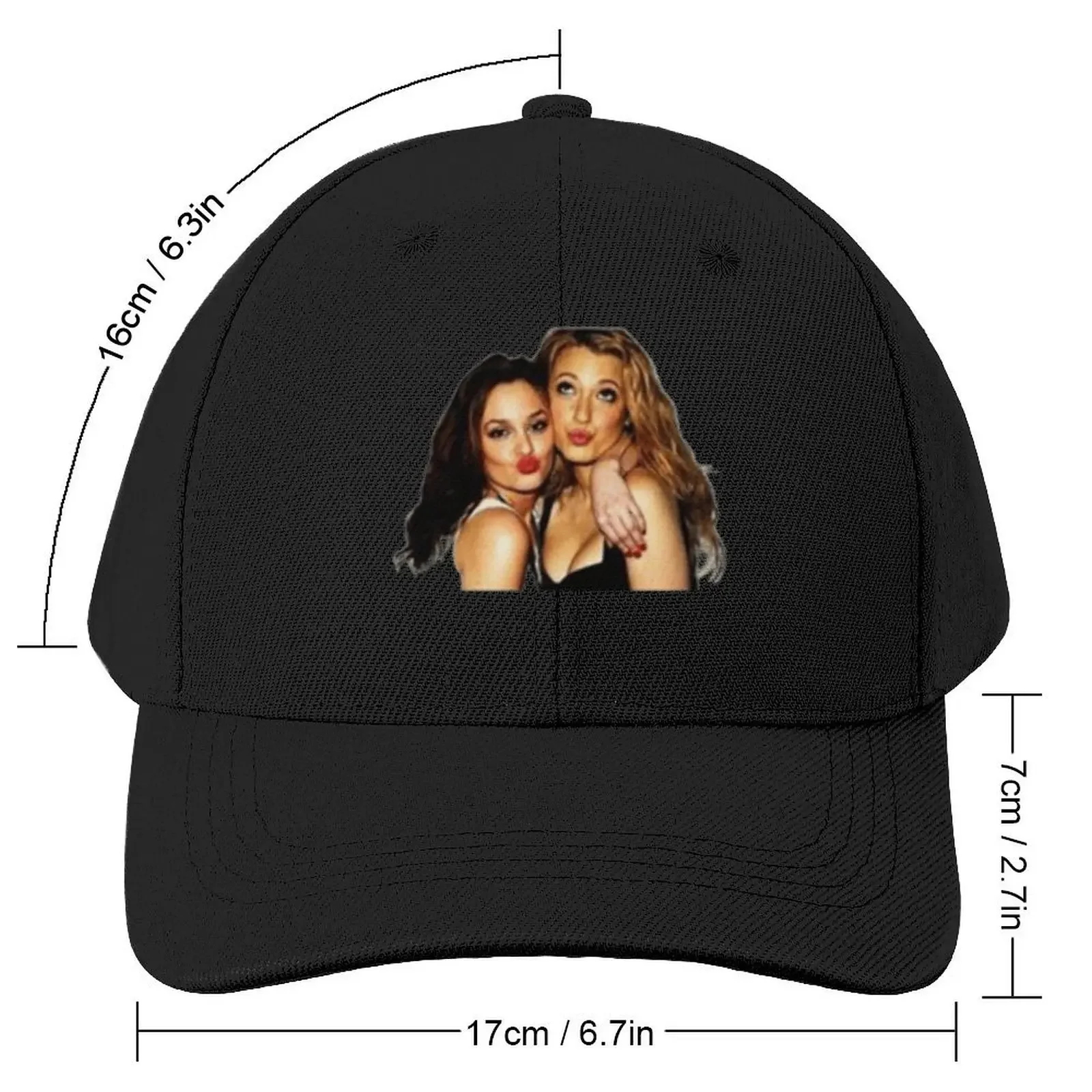 gossip girl′s kiss Baseball Cap Beach foam party Hat Golf Golf Cap Women's Beach Outlet Men's