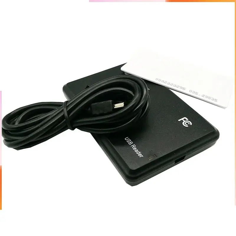 Lector de tarjetas inteligentes RFID A92Z con puerto USB, tarjeta IC de 13,56 Mhz, sensibilidad sin contacto, soporte para sistema de ventana Linux duradero