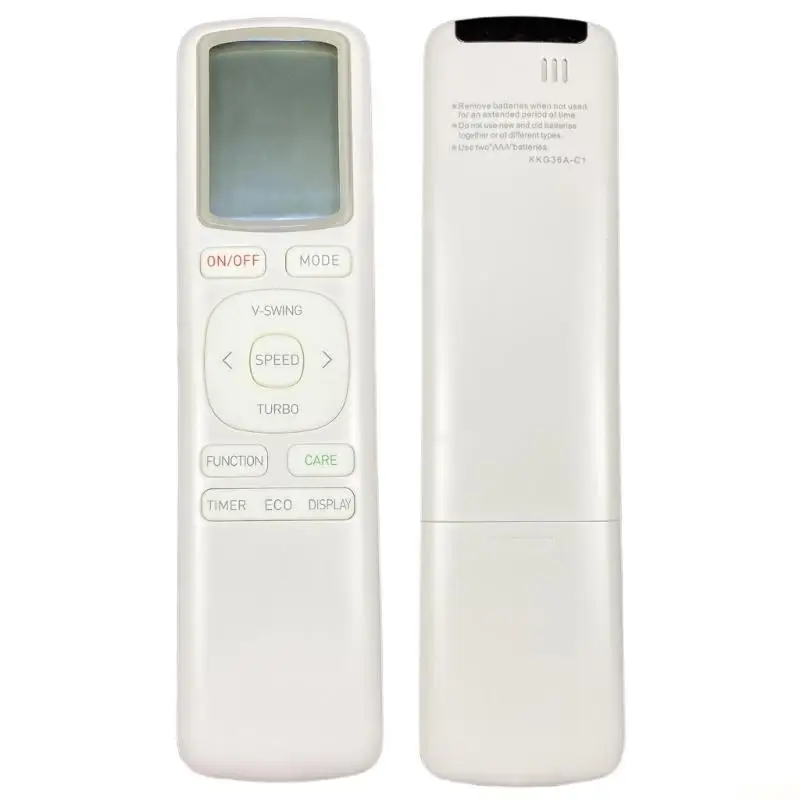 B03F ABS Air Conditioner Remote Control Resistant Wear Tear Daily for CHANGHONG KKG36A C1
