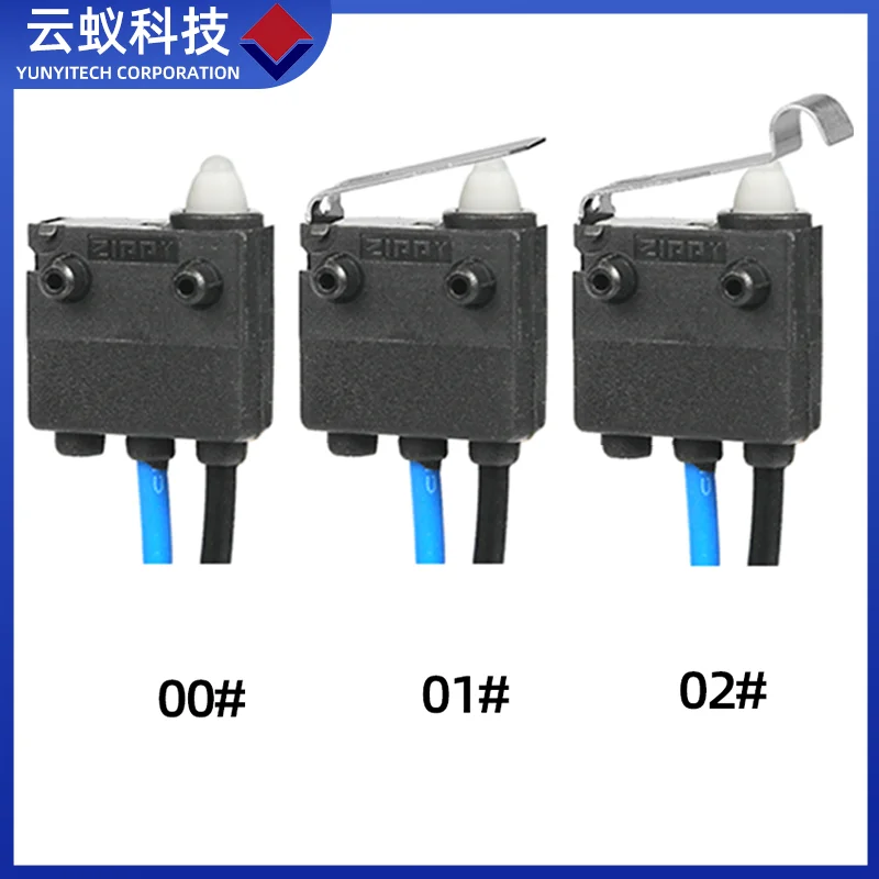 ZIPPY DW2 High-Precision Micro Switch 3A IP67 Waterproof for Automotive Accessories Toys