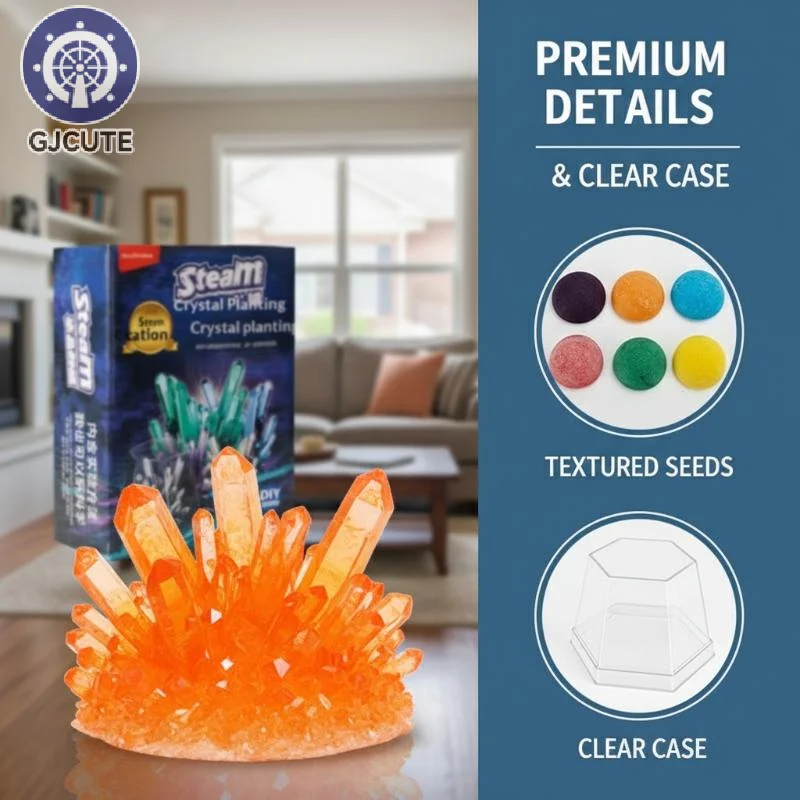 Kristal kweekmodel, wetenschap - Crystal Growing Kit recensie en prijs