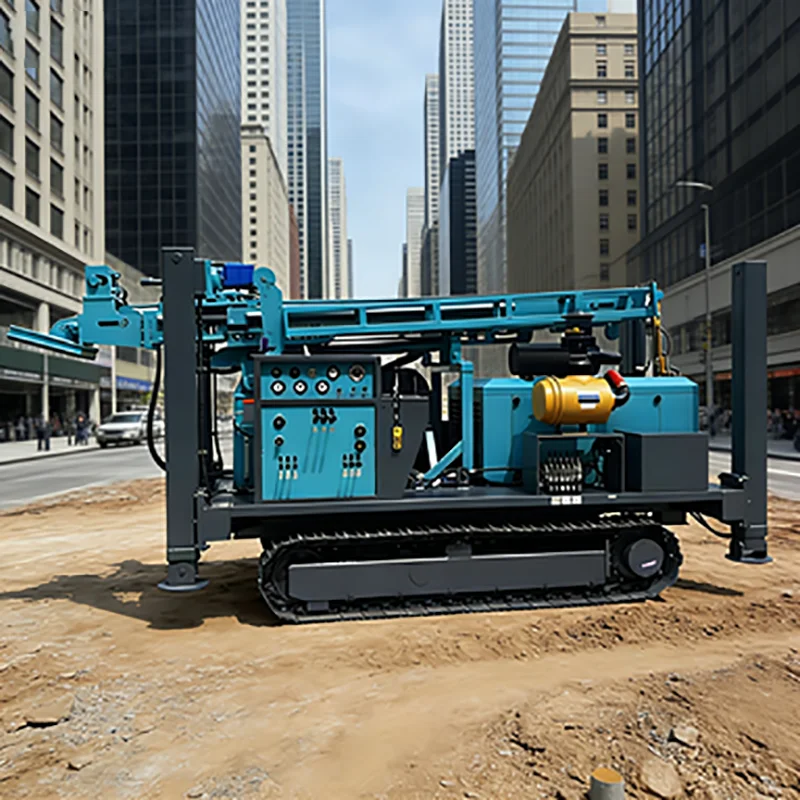 Hydraulic Borehole Water Well Drilling Rig – Robust Chassis Mounted Core Drill, Deep Drilling Stability, Customized