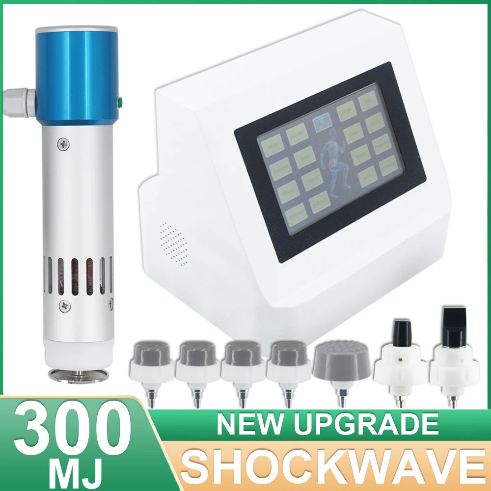 

Professional Shockwave Therapy Machine ED Treatment Pain Relief Deep Massage Adjustable Energy 300MJ Shock Wave Equipment