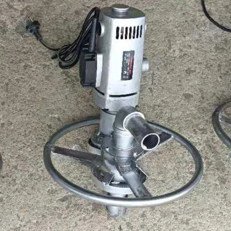 Small well drilling machine motor Household 220V electric drilling machine head Water well electric drill portable drilling rig