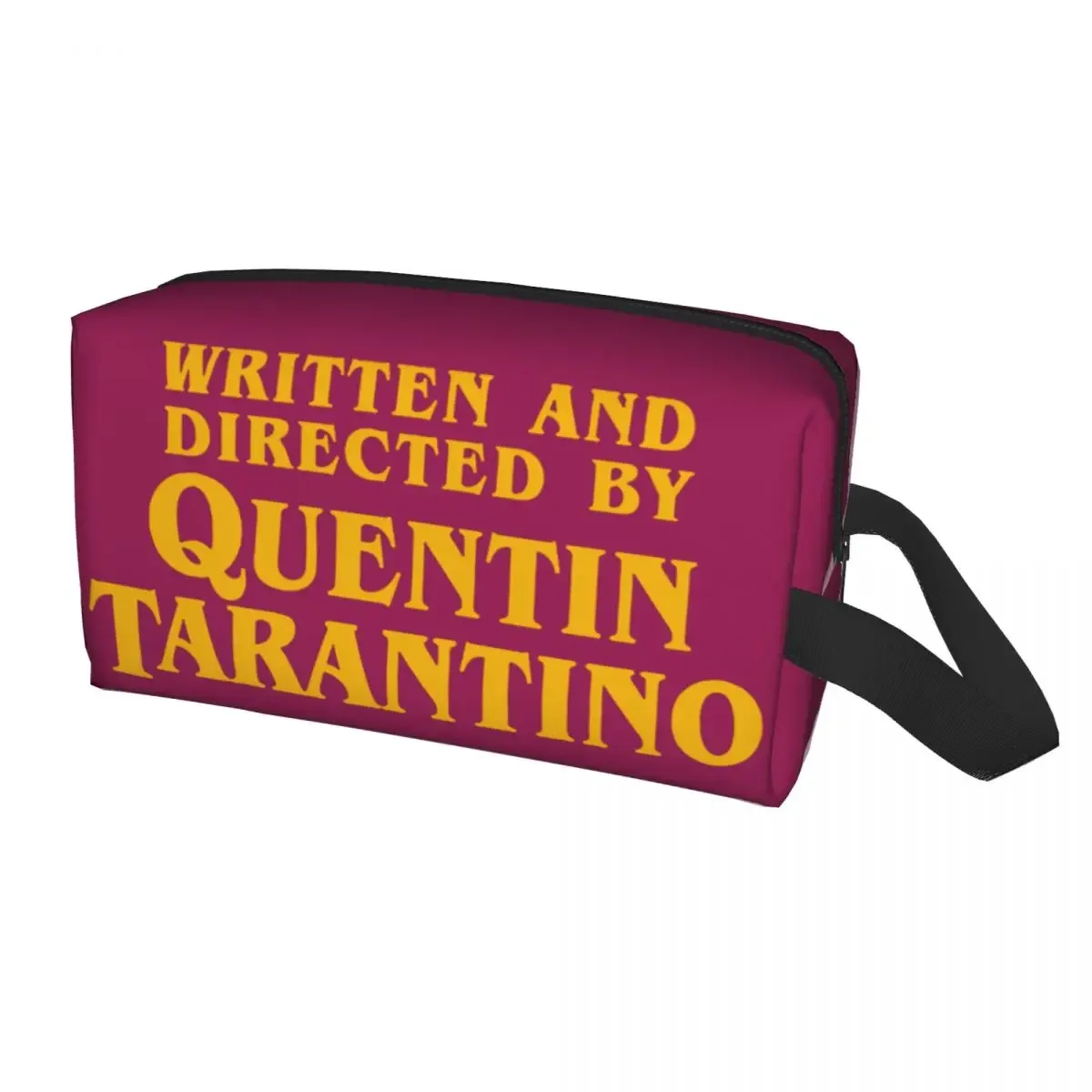 Fashion Quentin Tarantino Travel Toiletry Bag Women Pulp Fiction Kill Bill Movie Makeup Cosmetic Bag Beauty Storage Dopp Kit