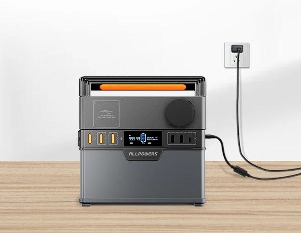 Airo S300 Portable Power Station 240V 300Wh, Solar Battery Supply 10 Outputs for Multiple Devices Emergency Power Station