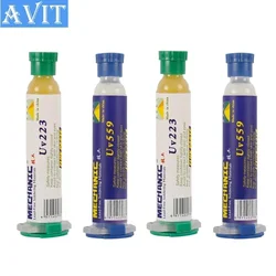 Mechanic 10CC LEAD-FREE Soldering Paste Flux NO-Clean UV223 UV559 Solder Flux Paste SMD PCB BGA Rework Tool