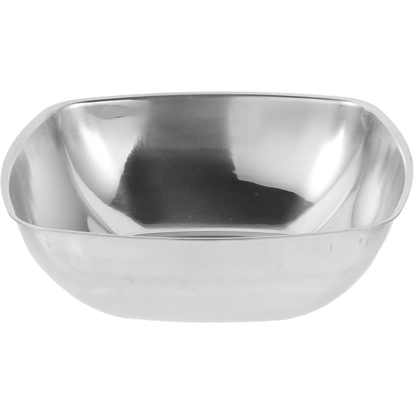 وعاء خلط من الفولاذ المقاوم للصدأ مقاس 20 سم، وعاء إعداد الشعرية للسلطة والفواكه، وعاء تخزين المطبخ والطهي والمواد الغذائية