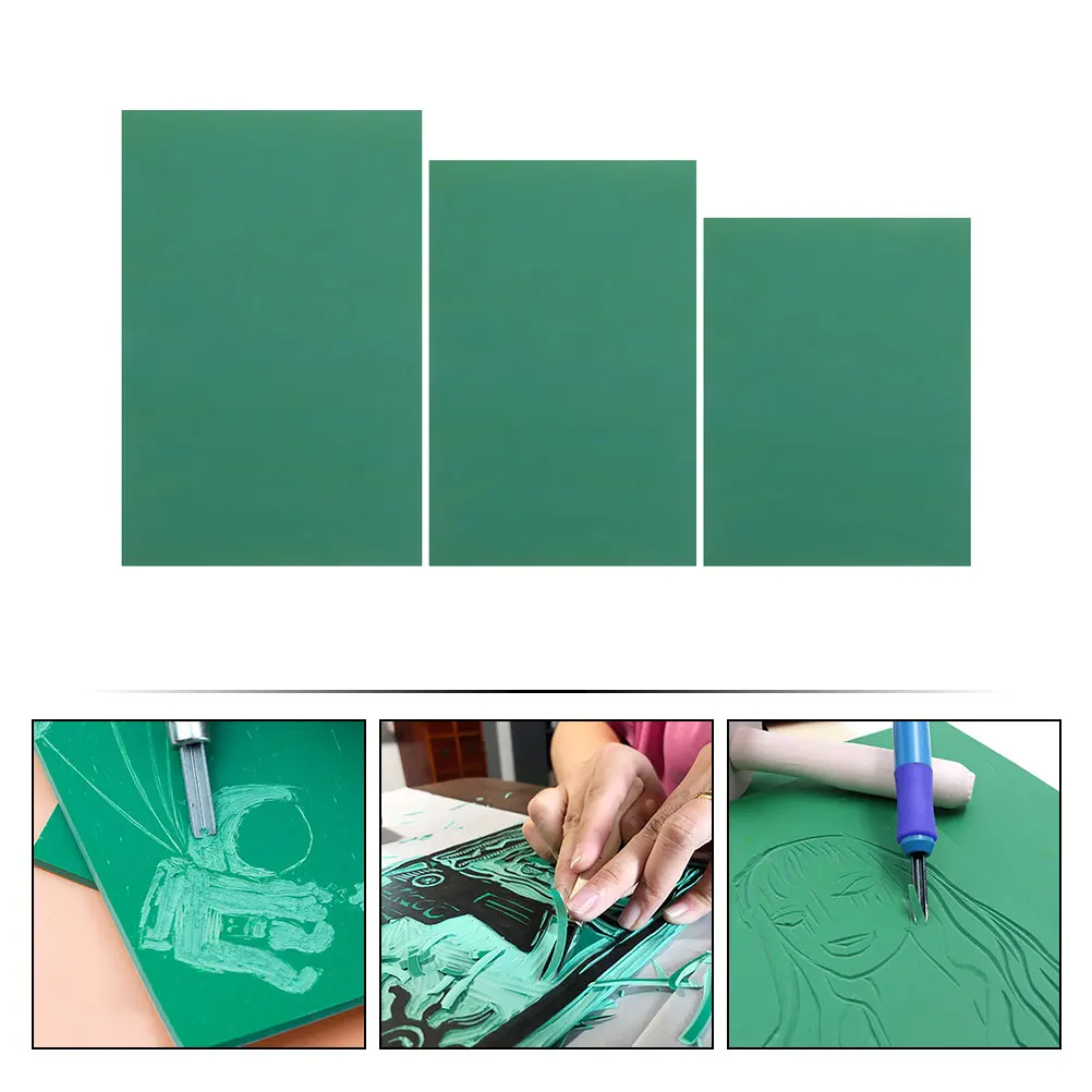 

3pcs Engraving Mats Pvc Craft Cutting Pads Double-Sided Non-Slip Table Protection Mats For Diy Art Projects Pvc Cutting
