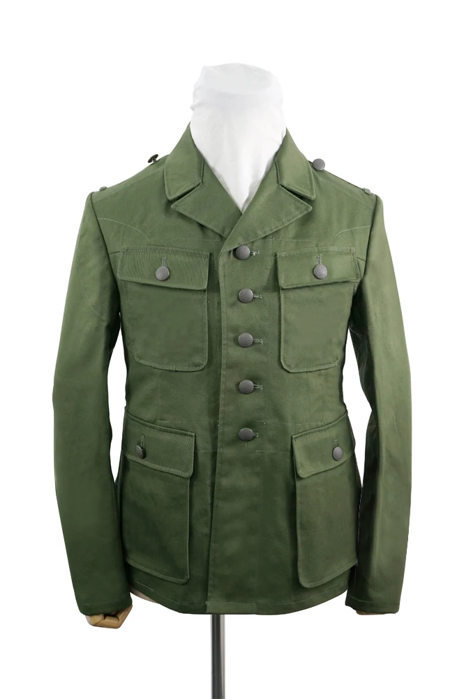 GUTA-019 wwii german dakトロピカルafrikakorpsオリーブフィールドtunic3rdパターンm43