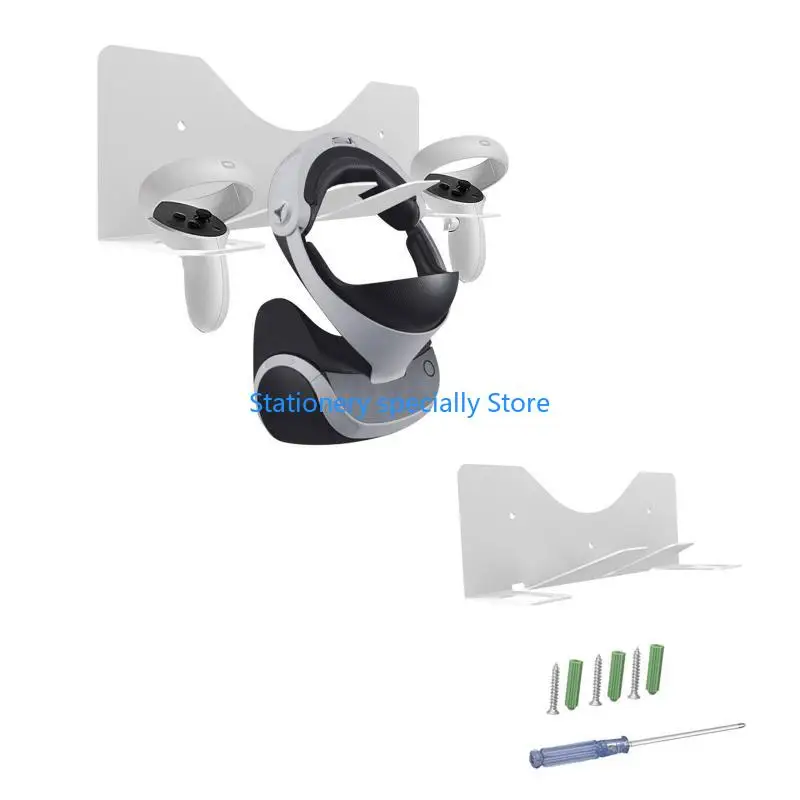 P0RB Stand Virtual Reality Headset en Controllers Holder Hook voor Oculus Quest 2 Holder Controller Mount