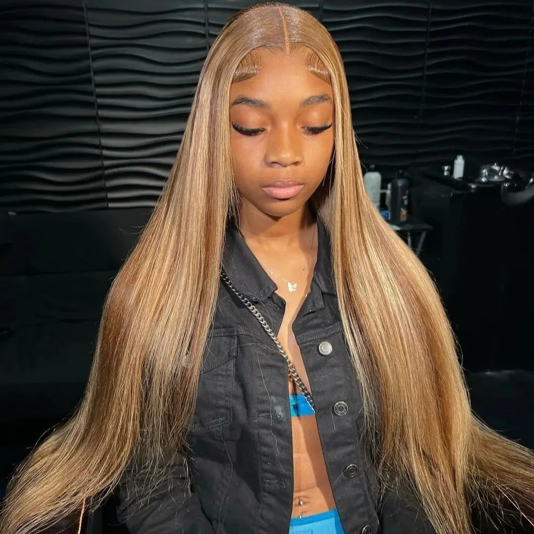 

Выделите парик 100% человеческие волосы Парики 13x6 HD Парик фронтальной части шнурка Предварительно выщипанные бразильские 13x4 HD Парики из натуральных волос на кружеве для женщин