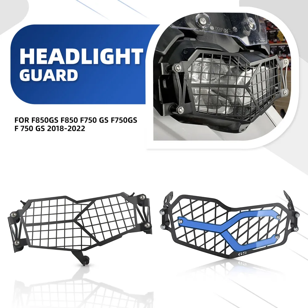 

For BMW F850GS F850 F750 GS F750GS F 750 GS 2018 - 2022 Motorcycle Headlight Guard Grille Grill Cover Protector CNC Aluminum