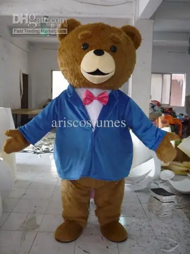 New Adult Character Bear Halloween Christmas Dress Full Body Props Outfit Mascot Costume