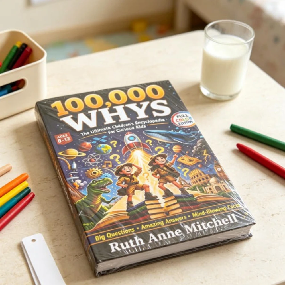 100,000 Whys The Ultimate Children’s Encyclopedia Full Color Educational Science Book for Curious Kids Ages 8-12