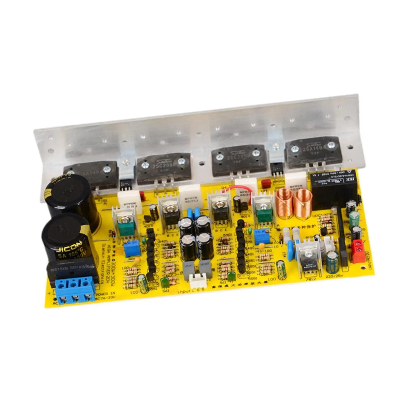 Power Amplifier Board Module 300W for Car Audio System DIY Speakers Computer