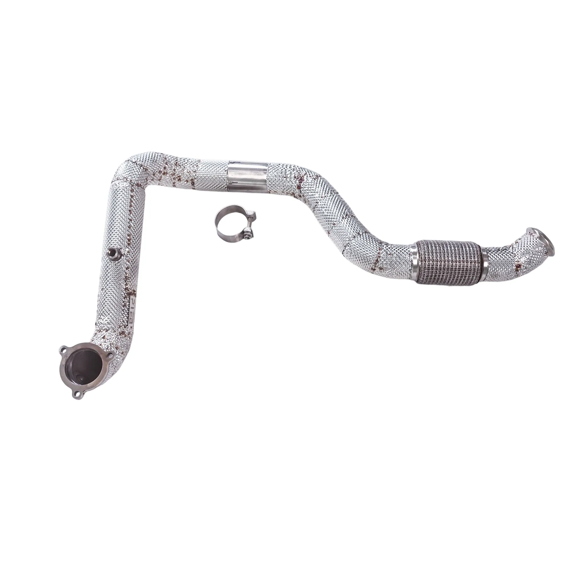 

GFC catless downpipe для Mercedes-Benz A250 W176 2.0T 2017, без каталитической трубы. Автомобильная водосточная труба из нержавеющей стали 304.