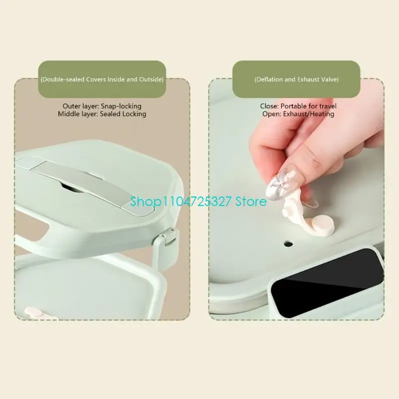 D8KF Transportable Electric Toastier 16000mAh External Battery Automatic Warm Function Outdoor Rudiments