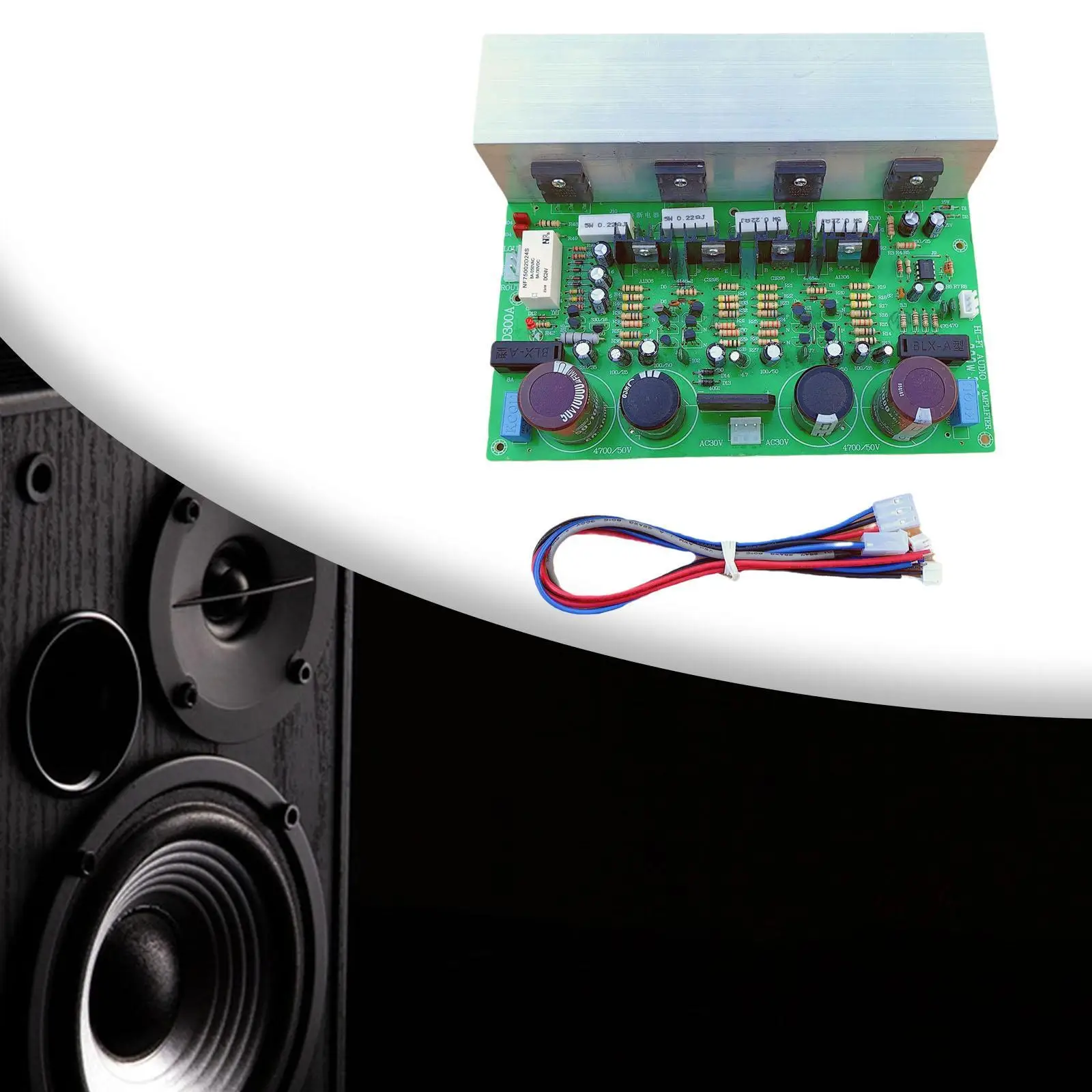 

TDA7294 Pro Amplifier Board 200W Audio Amp Board for Speakers Home Theater