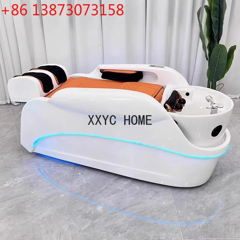 

Intelligent Electric Massage Shampoo Bed-Head Therapy Bed Constant Temperature Water Circulation Steaming Sleeve