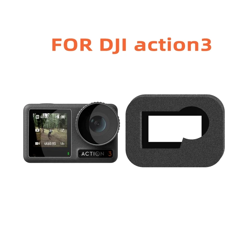 

Windproof Wind Foam Noise Reduction Cover Case For DJI OSMO Action 4/3 Camera Sponge Protect