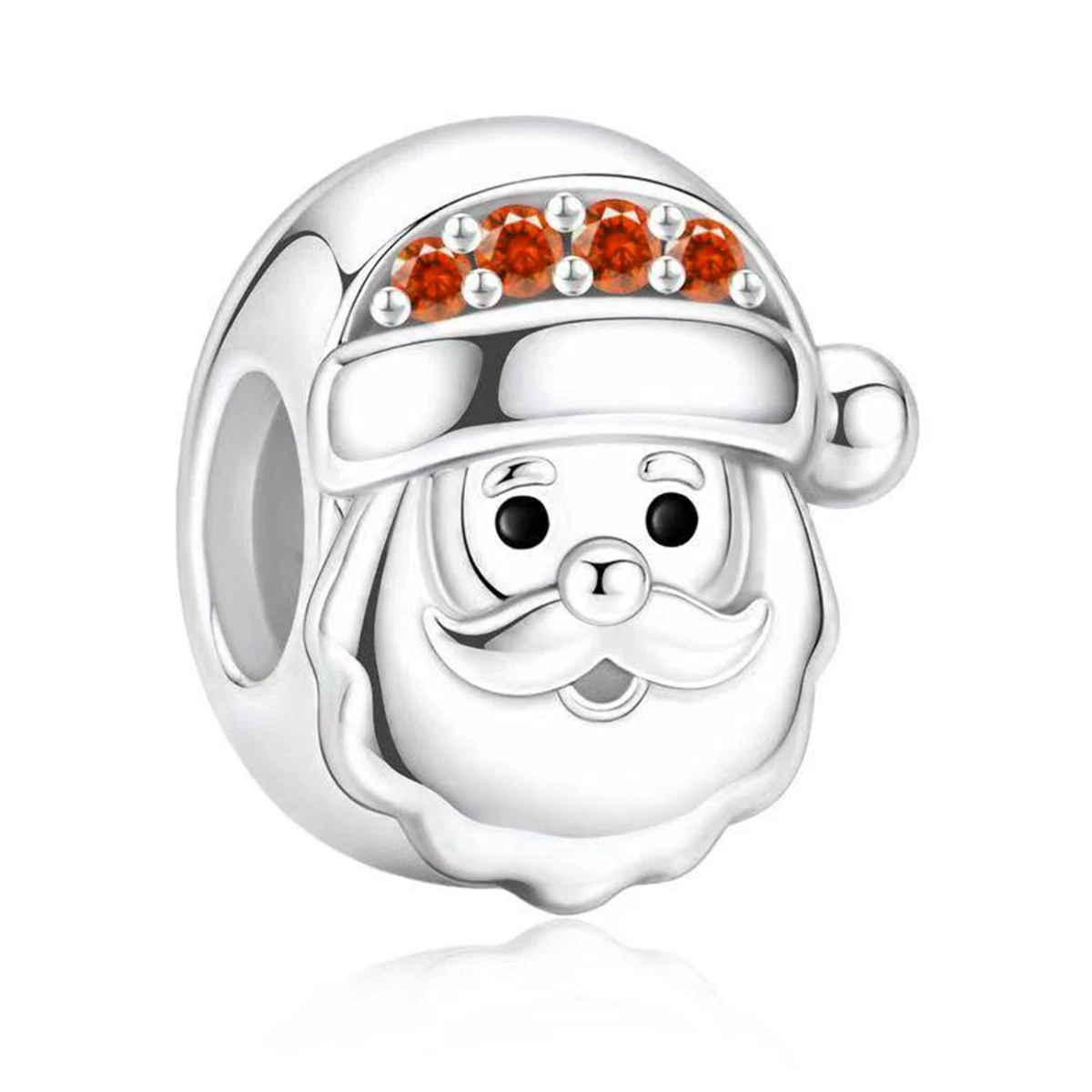 Pan Charms Schneemann, Weihnachtsmann, Rentier, Pinguin, Bär, Geschenkbox-Anhänger, Charm für Heiligabend, Familien- und Geburtstagsgeschenk, Schmuck für Sie, Frauen