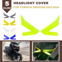 Motorcycle Headlight Cover Protection Full Headlamp Screen Lens Guard Protector For YAMAHA XMAX300 XMAX X-MAX 300 2022 2023 2024