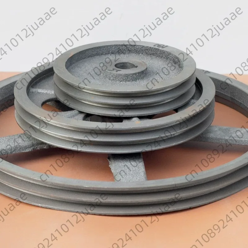 A2-350 Triangular belt wheel Type A double groove outside diameter 350mm cast iron motor belt disk motor accessories customized
