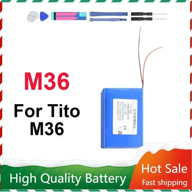 

4000Mah Environmentally Friendly Safe And Reliable For Tito M36 Projector Battery