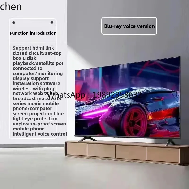 Новый 32-дюймовый ЖК-телевизор для домашнего использования 40 55 60 65 75 85 100 дюймов Smart Network