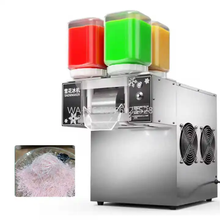 

Snowflake Motor Provided Commercial Ice Gola Machine Snowflake Shaved Machine Ice Snow Maker Bingsu Machine Snow Shaving
