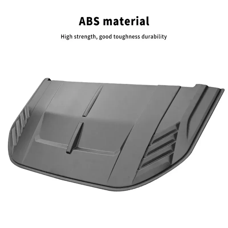 4X4 Offroad Bonnet Scoop ABS Black Bonnet Scoop Cover Set Engine Hoods For Ford bronco 2022 2023