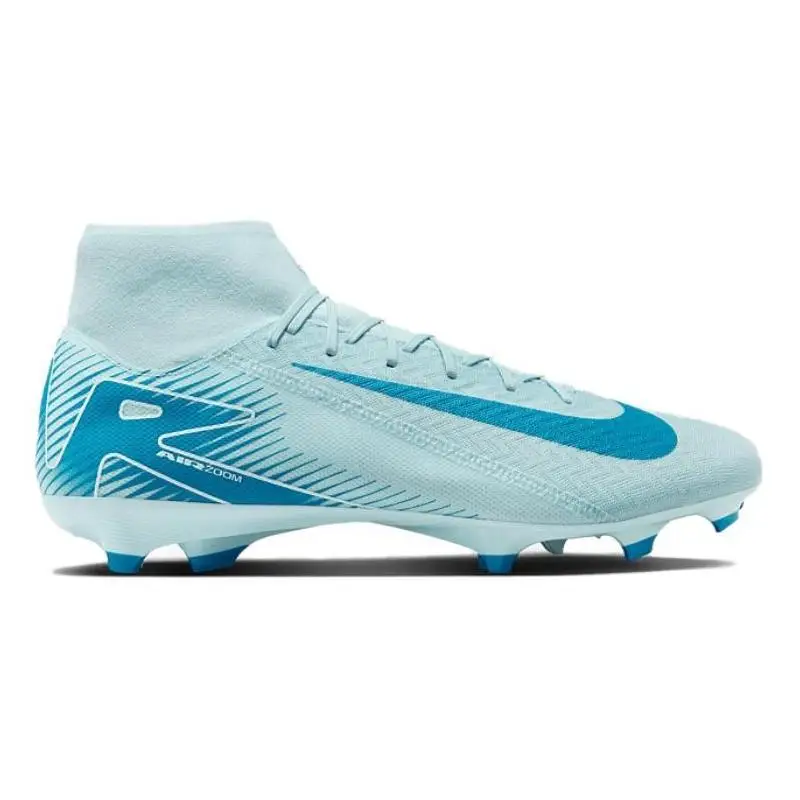 Nike Mercurial Superfly 10 Football Men Mid-top Blue Sneakers shoes FQ1456-400 With Original Box