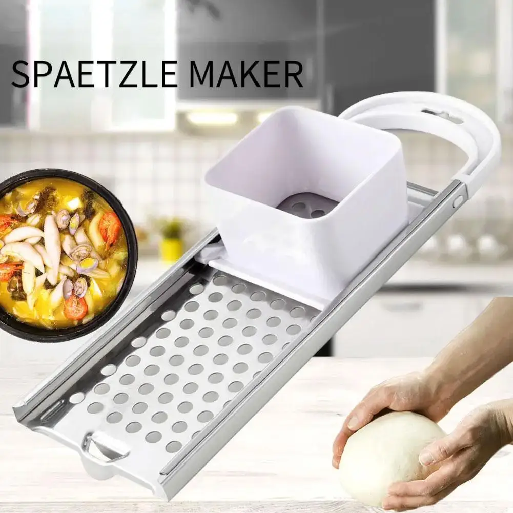 

Stainless Steel Spaetzle Maker Spaetzle Noodle Dumpling Maker Kitchen Tool Noodle Cooking ﻿ Pasta Maker S4S4