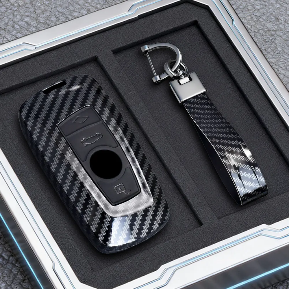 

Чехол для ключа-брелока автомобиля для BMW X1 X3 X5 X6 X7 1 3 5 6 7 серий G20 G30 G11 F15 F16 G01 G02 F48, бесключевой доступ