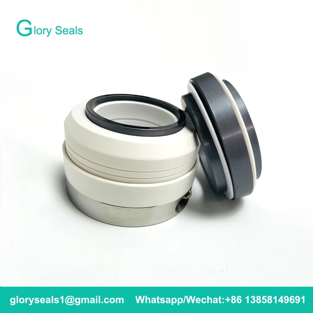 WB2-55 WB2/55 PTFE Bellows Mechanical Seals For Corrosion Resistant Chemical Pumps With Double Stage Seat (SIC/SIC/PTFE)