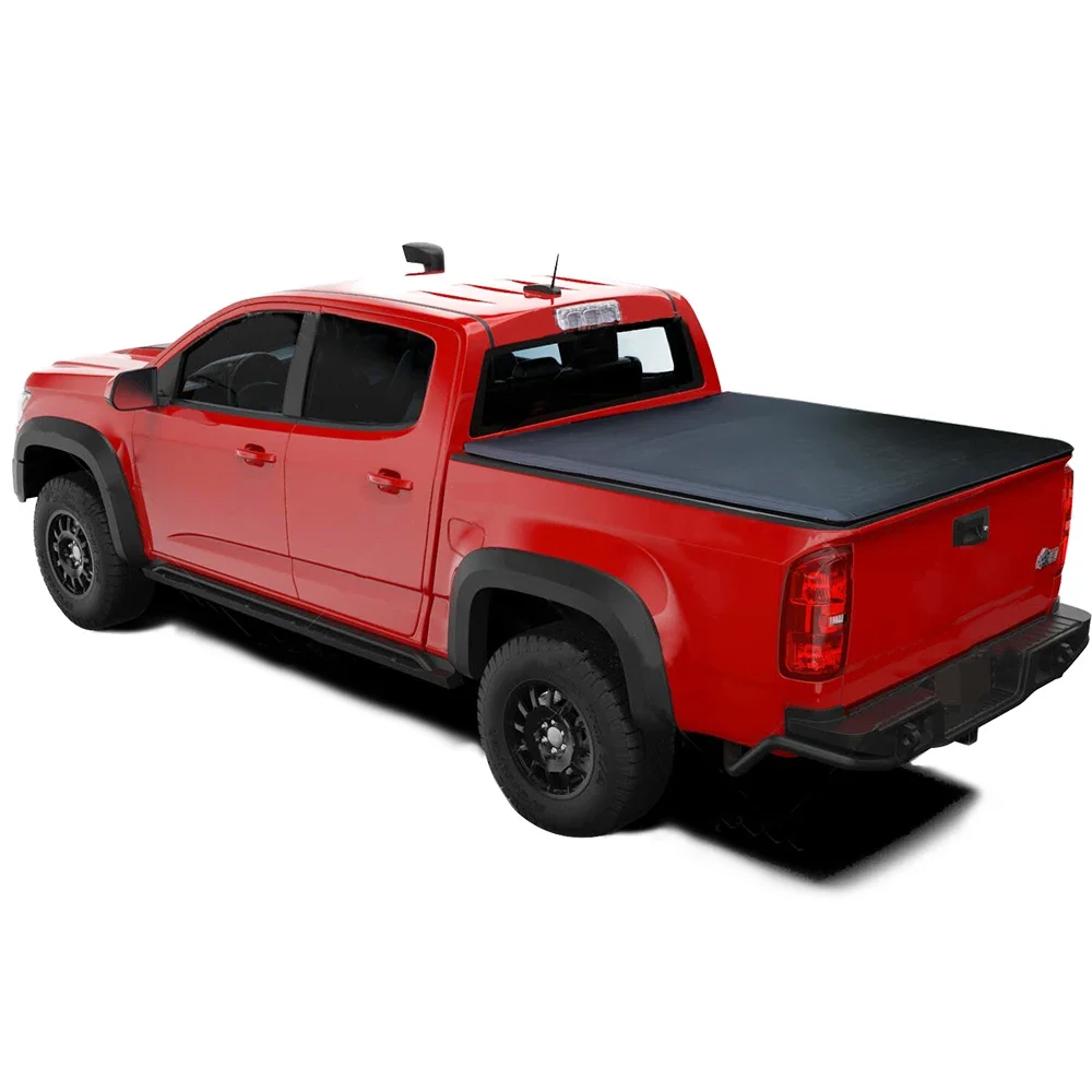 best soft vinyl roll top rolling up cargo tonneau cover pickup truck bed accessories trunk topper custom canopy for RANGER 2014+