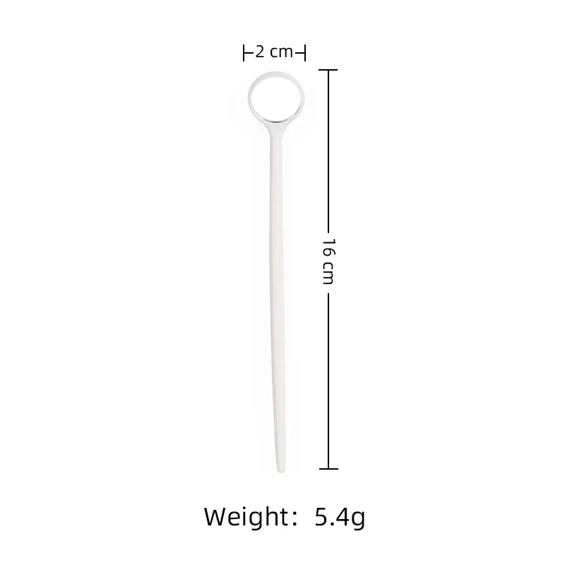 속눈썹 접목 검사 거울 마스카라 거울 내시경, 가짜 속눈썹, 에이즈 미용 도구, 500 개