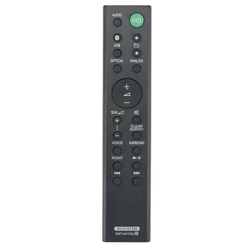 RMT-AH103U Replace Remote Control for Sony Soundbar HT-CT80 SA-CT80 HTCT80 SACT80&Y96A