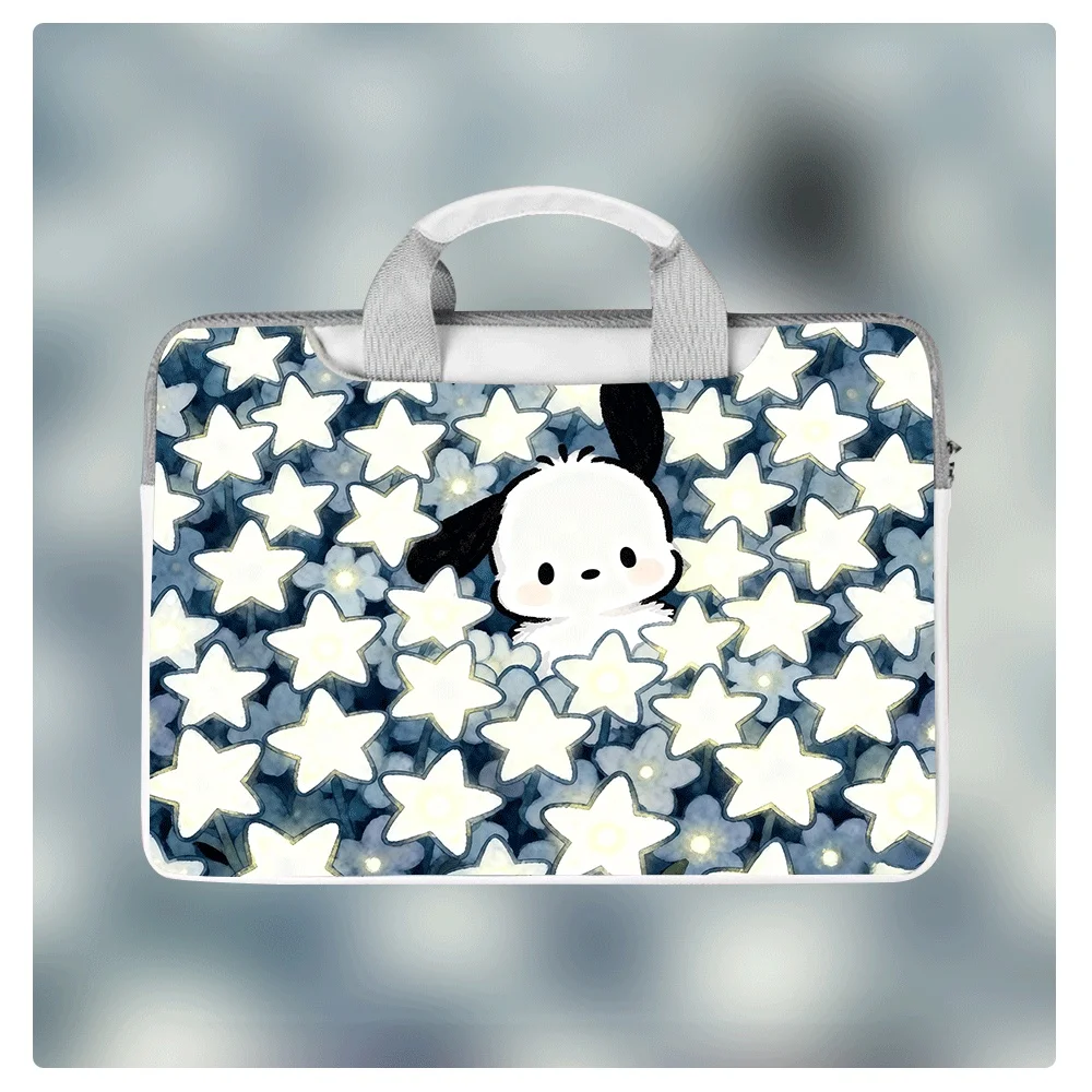 

Сумка для ноутбука с изображением милого персонажа аниме Пачако, 12, 13, 14, 15, 16, 15,6 дюймов, большая вместительная сумка для ноутбука, сумка через плечо, подарок на день рождения