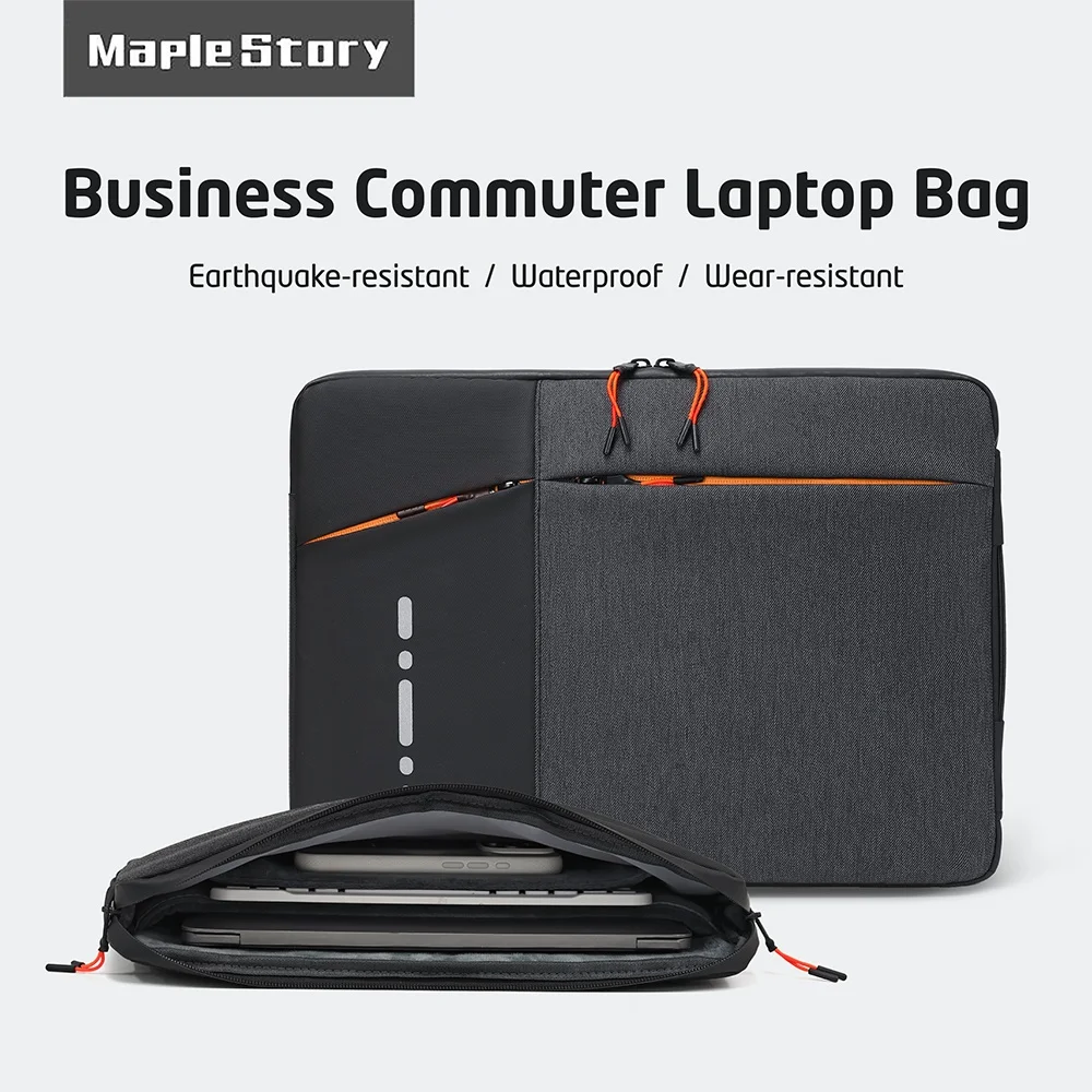 Large Capacity Laptop Sleeve Bag 13-14 15-16 Inch Laptop Carrying Case Travel Computer Organizer Bag For Lenovo, HP, ASUS,Dell