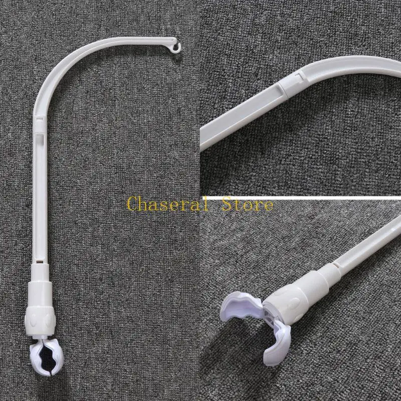 E7CE Rattle Holder Baby Bed Around Hanging Supplies Baby Crib Holder ABS Made