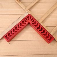Square Right Angle Woodworking Positioning Ruler L-Shaped 90 Degrees Right Angle Positioning Block Auxiliary Fixture ABS