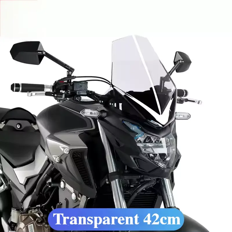 Good Quality For Honda CB400F CB500F modified heightened windshield accessories front windshield chest plate
