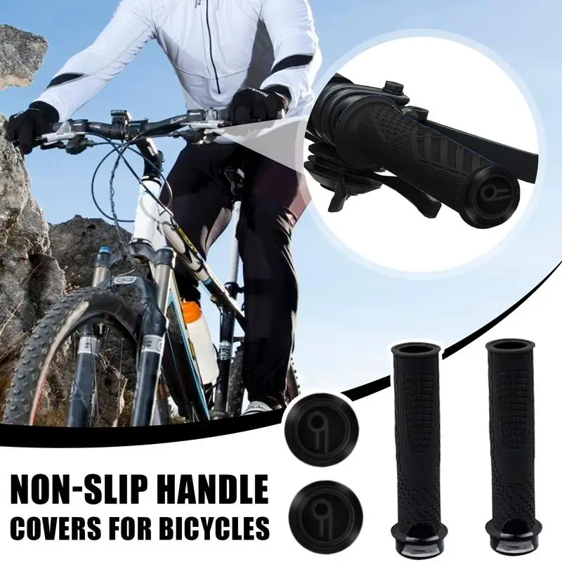 Bike Handle Grips Scooter Handle Grips Mountain Bike Grips Replacement Bike Grips Non-Slip Bicycle Handle Grips Enhanced Grip