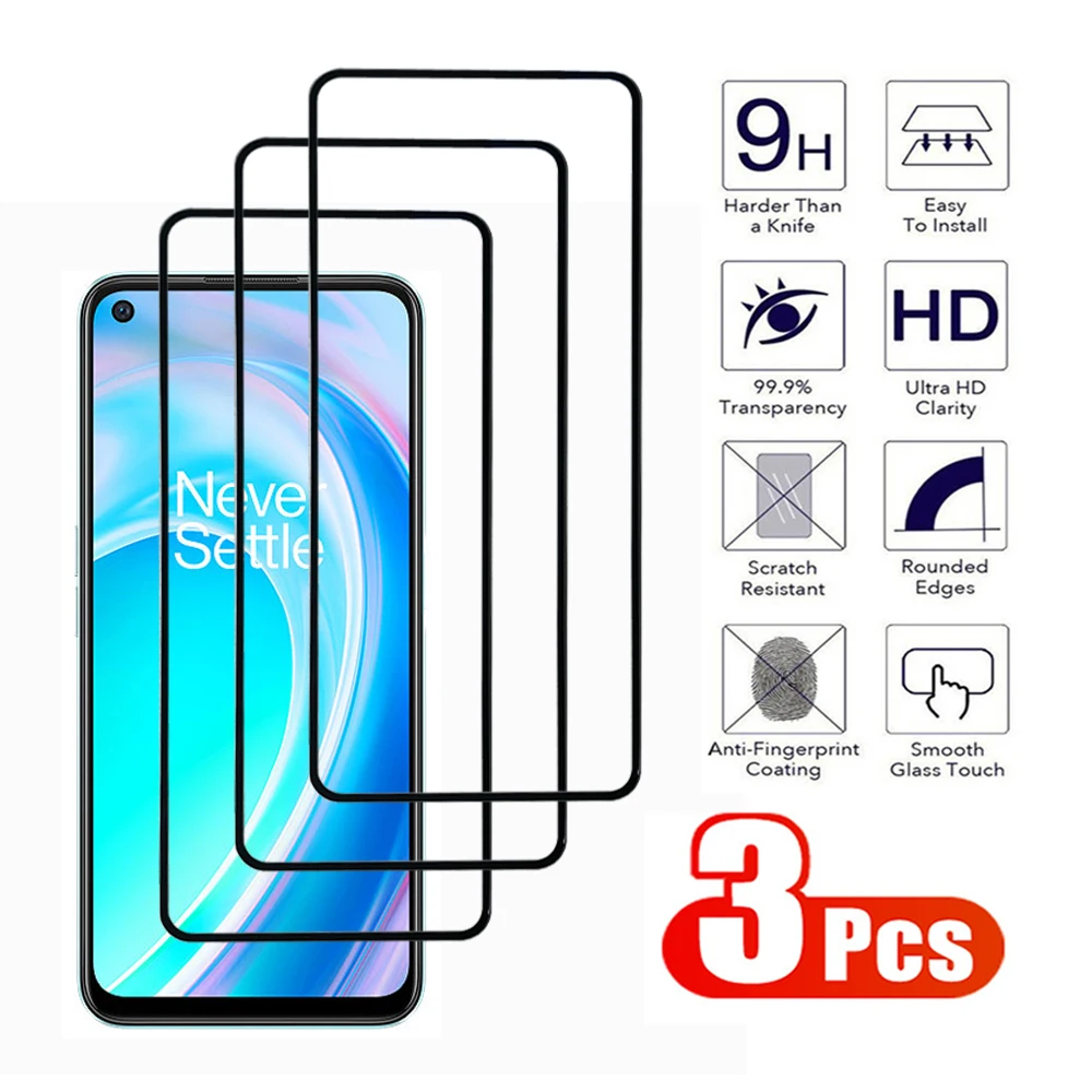 Oneplus用強化ガラスフィルム,nord 2,3 lite, ace pro, 5g, 3 t, 2t, 3, ace, 2v, 3個