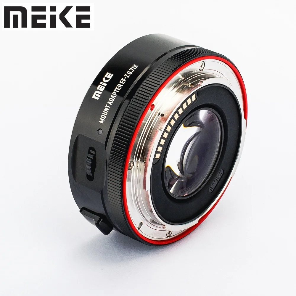 Meike Auto Focus 0.71x Reducer Speed ​​Booster Lens Adapter for Canon EF Mount Lens to Nikon Z Mount Mirrorless Camera Z5 Z50 Z6